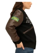 Shop The women Cherry Rodeo Champ Varsity Jacket - Trendy Leather Jackets