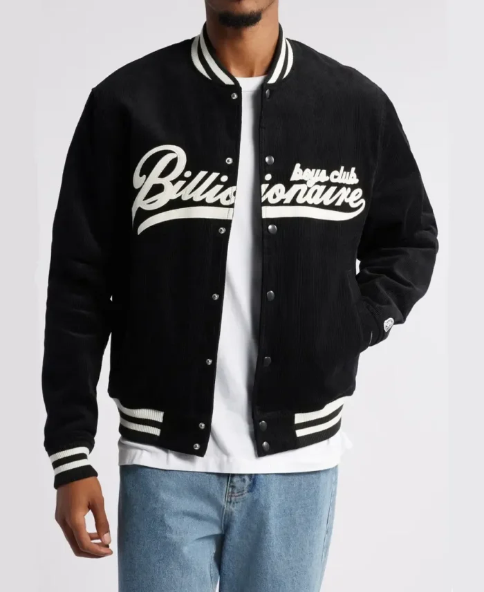 Billionaire Boys Club Space Crew Corduroy Bomber Jacket - Trendy Leather Jacket