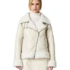 Iceberg Nappa Eco Shearling Leather Jacket