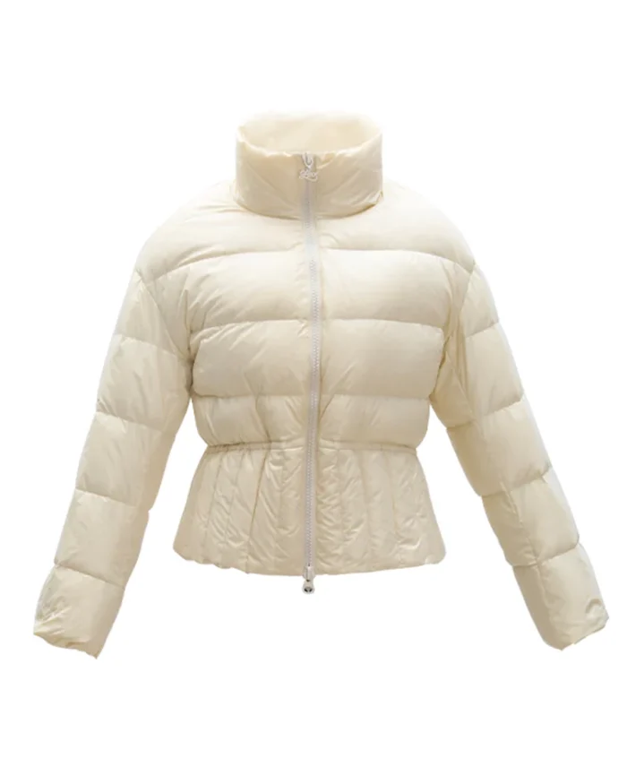 Lace Made Nordic Down Puffer Jacket - Trendy Leather Jacket