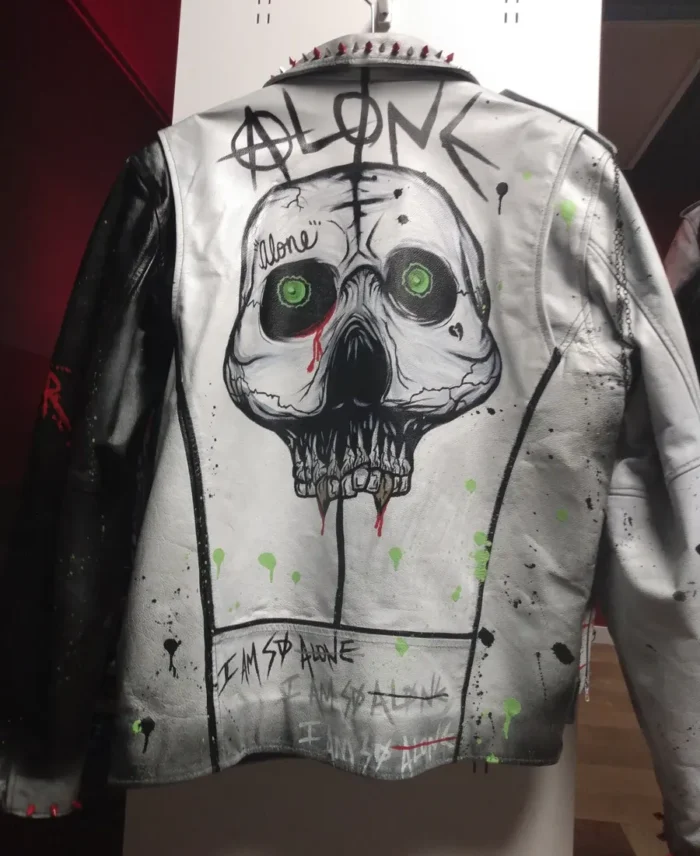 Shop The Alone Skull Studded Leather Jacket - Trendy Leather Jacket