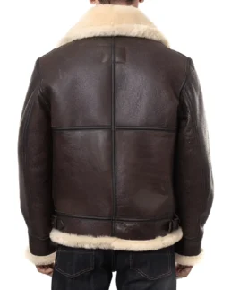 Shop The Classic Brown Sheepskin B3 Bomber Shearling Jacket