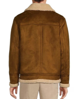 Shop The Men's Sherpa Collar Hipster Jacket - Trendy Leather Jackets