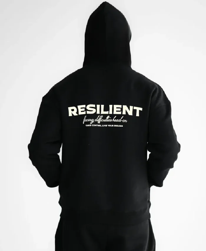 Shop The Resilient Black Hoodie - Trendy Leather Jackets