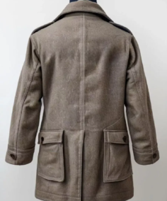 Shop The Vintage 1940 Swedish Army Wool Coat Jacket - Trendy Leather Jackets - Trendy Leather Jacket