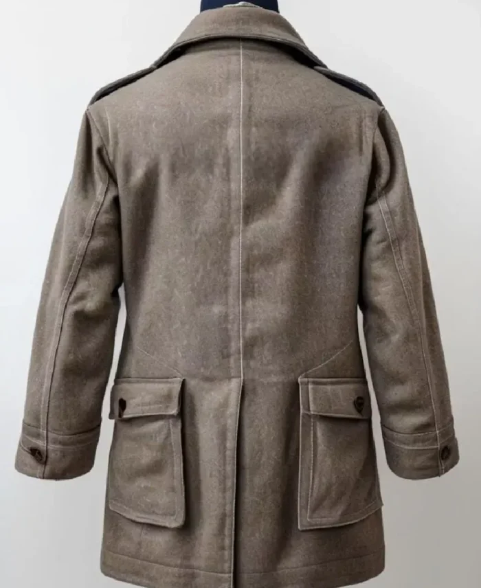 Shop The Vintage 1940 Swedish Army Wool Coat Jacket - Trendy Leather Jackets - Trendy Leather Jacket