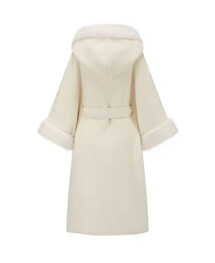 Snow Fox Fantasy Land Coat White - Trendy Leather Jacket