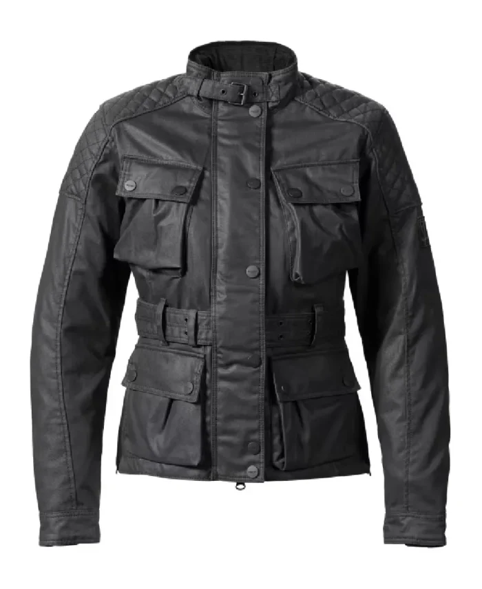 Women Triumph Beck Motorcycle Jacket - Trendy Leather Jackets