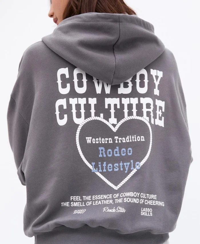 Women's Cowboy Culture hoodie - Trendy Leather Jackets