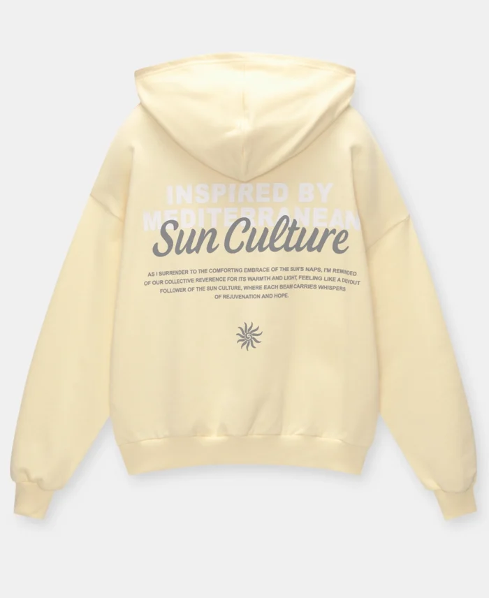 Women's Sun Culture Hoodie Back View - Trendy Leather Jackets