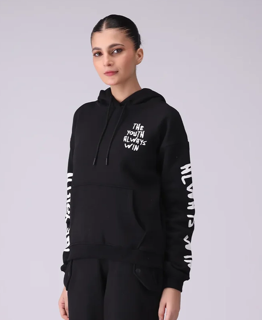 Women'S The Youth Always Win Hoodie Women'S The Youth Always Win Hoodie - Trendy Leather Jackets