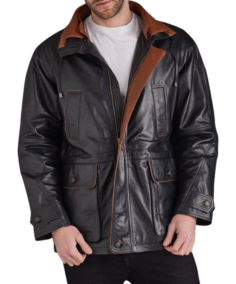 Wildwood Whisperer Black Leather Jacket - Trendy Leather Jackets