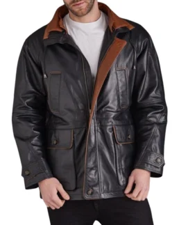 Wildwood Whisperer Black Leather Jacket - Trendy Leather Jackets