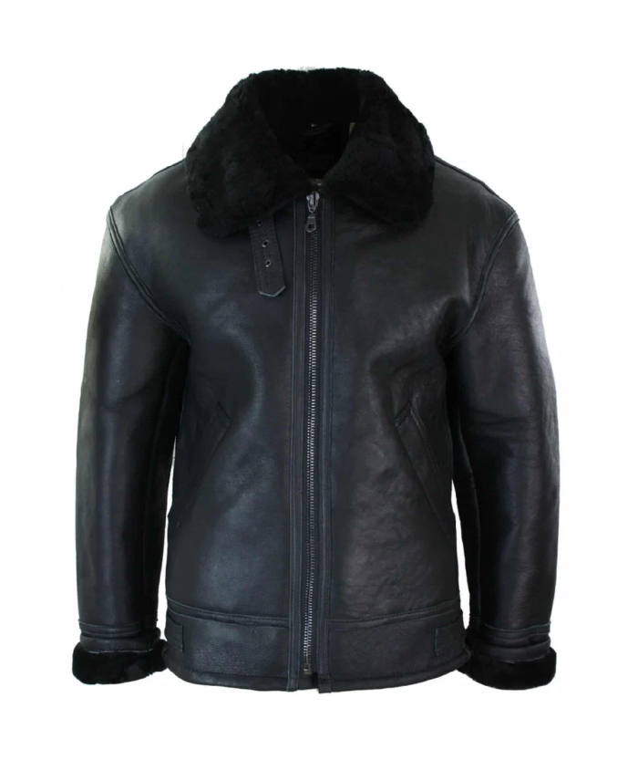 B3 Premium Sheepskin Flight Aviator Jacket
