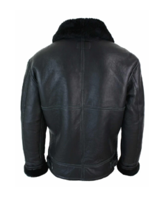 B3 Premium Sheepskin Flight Aviator Jacket Back