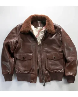 G-1 Flight Leather Bomber Jacket - Trendy Leather Jackets