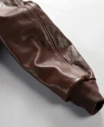 G-1 Flight Leather Bomber Jacket Sleeve - Trendy Leather Jackets