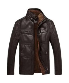 Men’s Beast Sheepskin Leather Jacket - Trendy Leather Jackets