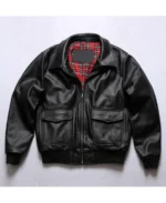 Men's Classic A-2 Aviator Bomber Jacket - Trendy Leather Jackets