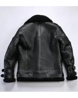 Shop The B3 Premium Sheepskin Flight Shearling Jacket - Trendy Leather Jackets