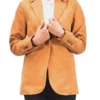 Jenna Women’s Brown Suede Blazer