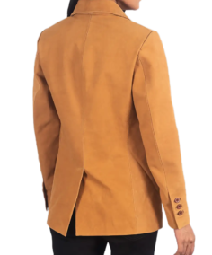Jenna Women’s Brown Suede Blazer