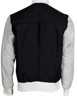 Men’s Black and Grey Varsity Jacket