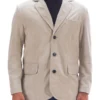 Men’s Off White Suede Blazer