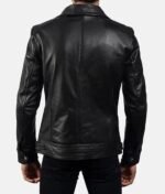 Shop The Men’s Slim Fit Shirt Collar Jacket - Trendy Leather Jackets