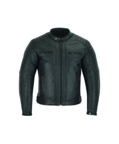 Premium Black Motorcycle Jacket - Trendy Leather Jackets