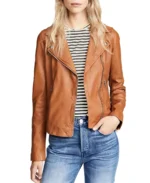 Women’s Brown Leather Jacket