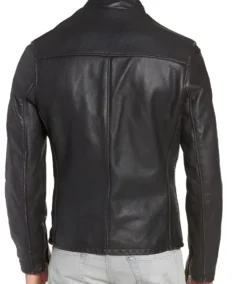 Shop The Cowhide Leather Mens Vintage Jacket Back