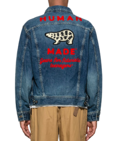 Shop The Human Made Work Classic Denim Jacket