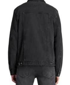 Shop The Men Lightweight Black Trucker Jacket