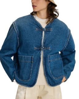 Women's Blue Agatha Denim Jacket