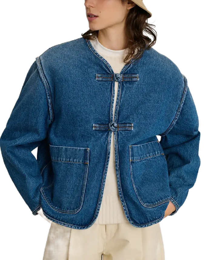 Women's Blue Agatha Denim Jacket
