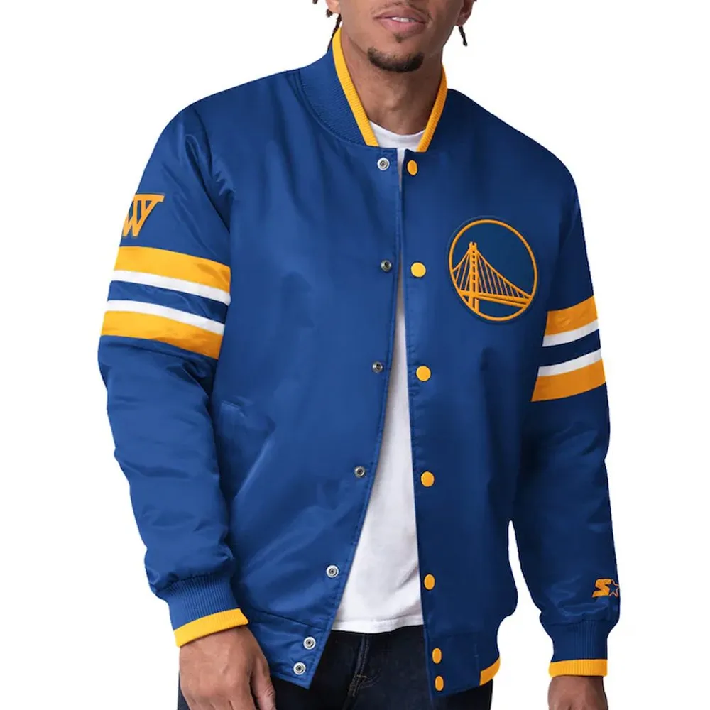 Golden-State-Warriors-Scout-I-Jacket.jpg Scout I Golden State Warriors Jacket - Image 1