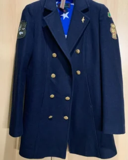 Women's Navy Coat