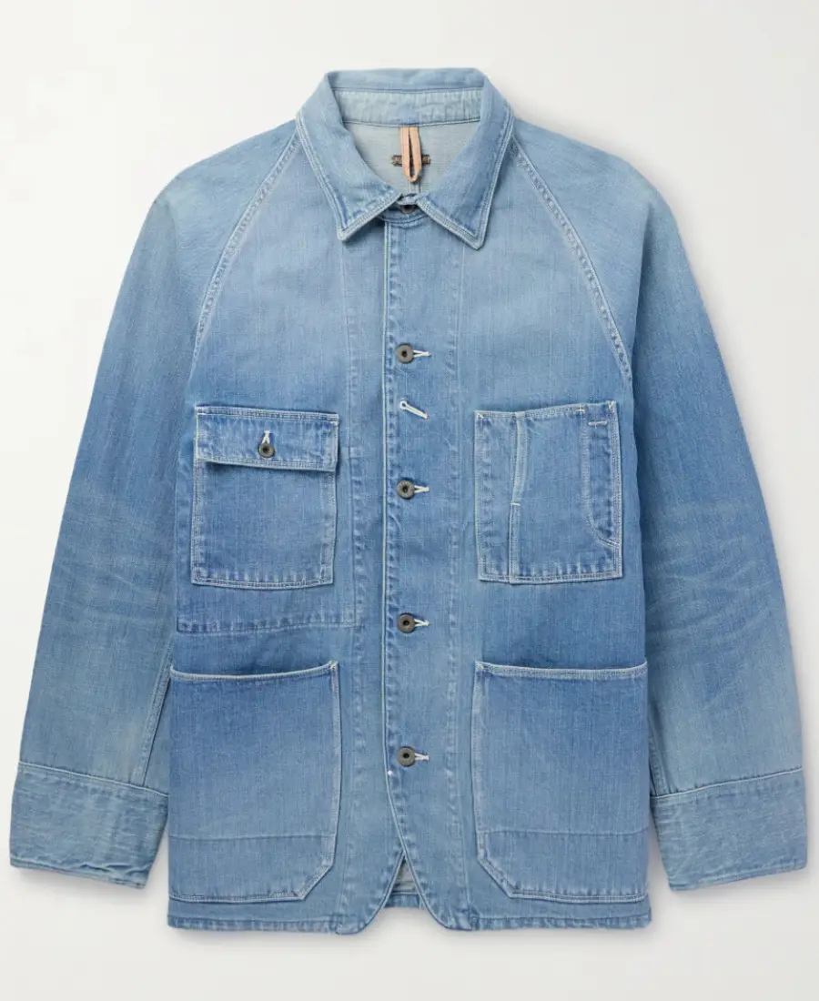Kapital Cactus Panelled Denim Jacket Kapital Cactus Panelled Denim Jacket