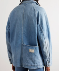 Shop The Kapital Cactus Panelled Denim Jacket