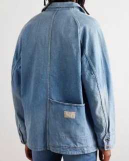 Shop The Kapital Cactus Panelled Denim Jacket