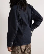 Shop The Kapital Cactus Panelled Denim Jacket Blue