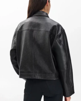 Shop The Nonie Lambskin Leather Jacket