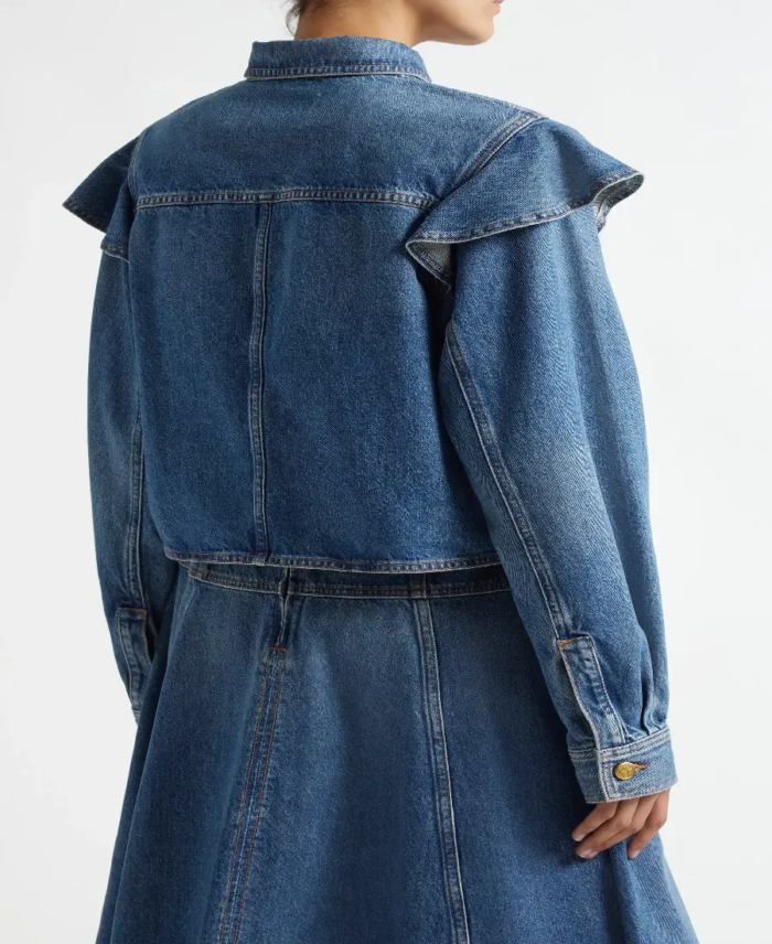 Women's Mathilde Denim Jacket Back