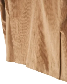 Men's Camel Cord Reefer Jacket Back