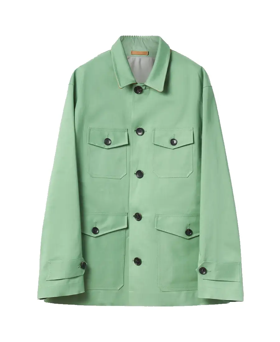 Men's Gabardine Reefer Coat