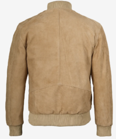 Shop The Men Camel Brown Classic Suede Jacket - Trendy Leather Jackets