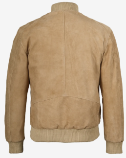Shop The Men Camel Brown Classic Suede Jacket - Trendy Leather Jackets