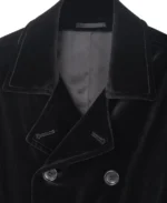 Shop The Men's Black Velvet Reefer Jacket