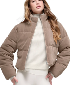 Micro Corduroy Dreamy Puffer Jacket